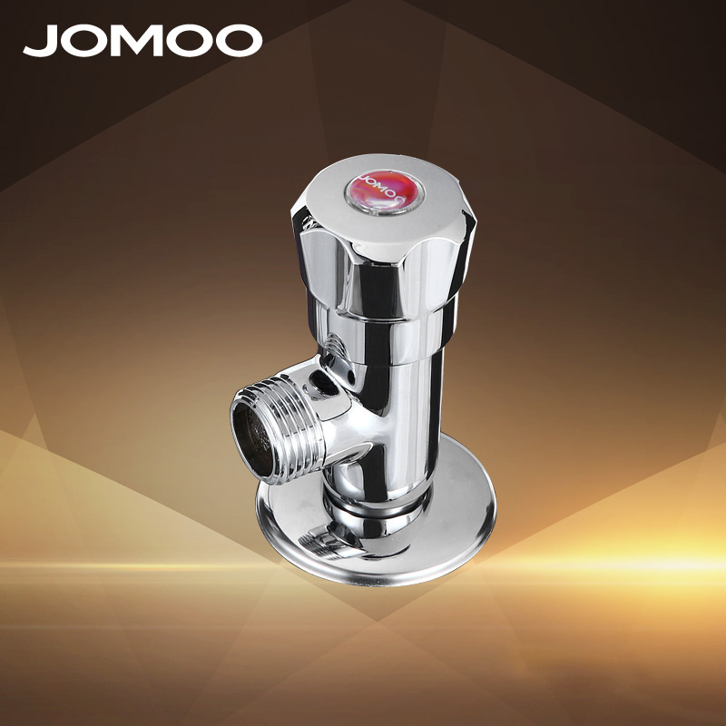 九牧(JOMOO)角阀精铜厨卫五金配件冷热水三角阀卫浴止水阀八字阀74056/44056高清大图