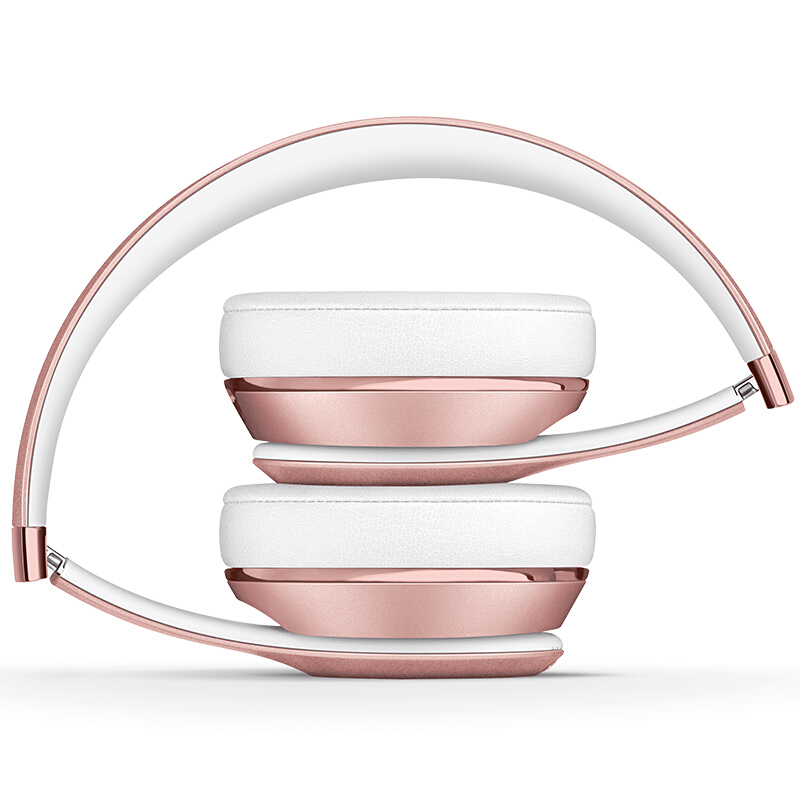 BEATS Solo3 Wireless 头戴式 蓝牙无线耳机 手机耳机 游戏耳机 玫瑰金色