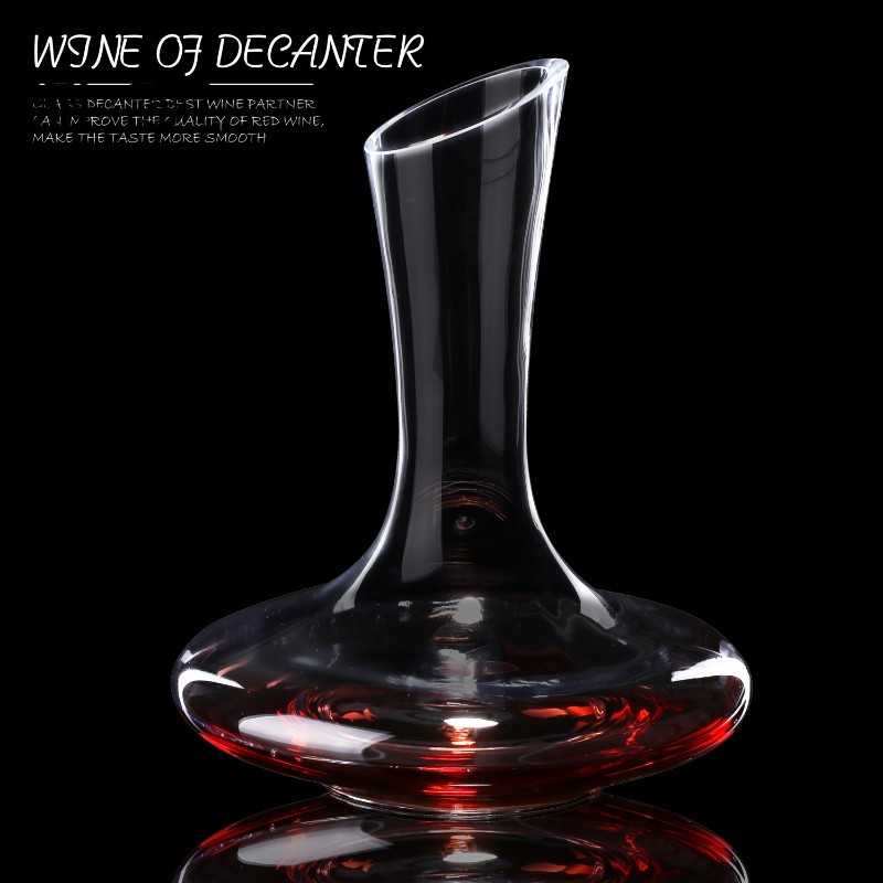 鼎亨透明玻璃醒酒器 红酒醒酒器 分酒器 酒壶 酒具 异形醒酒器带