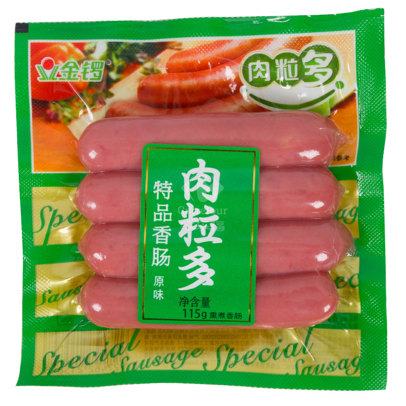 金锣 肉粒多特品香肠(原味)120g