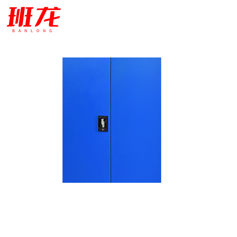 班龙工具存放柜内四板+挂板灰蓝套色台高清大图