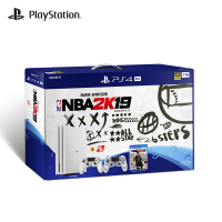 索尼(SONY)PlayStation 4 PS4 Pro 1TB 白色《NBA2K19》套装国行游戏机