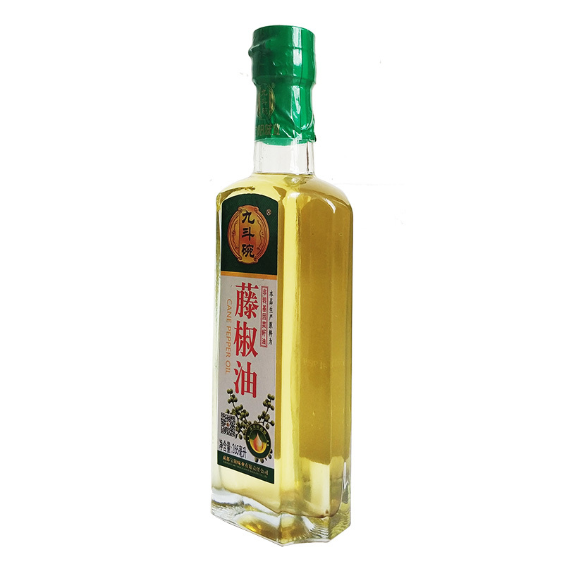 九斗碗藤椒油265ml 瓶装汉源藤椒油火锅蘸料调料油碟凉拌菜凉粉凉面酸辣粉麻辣烫面调味料