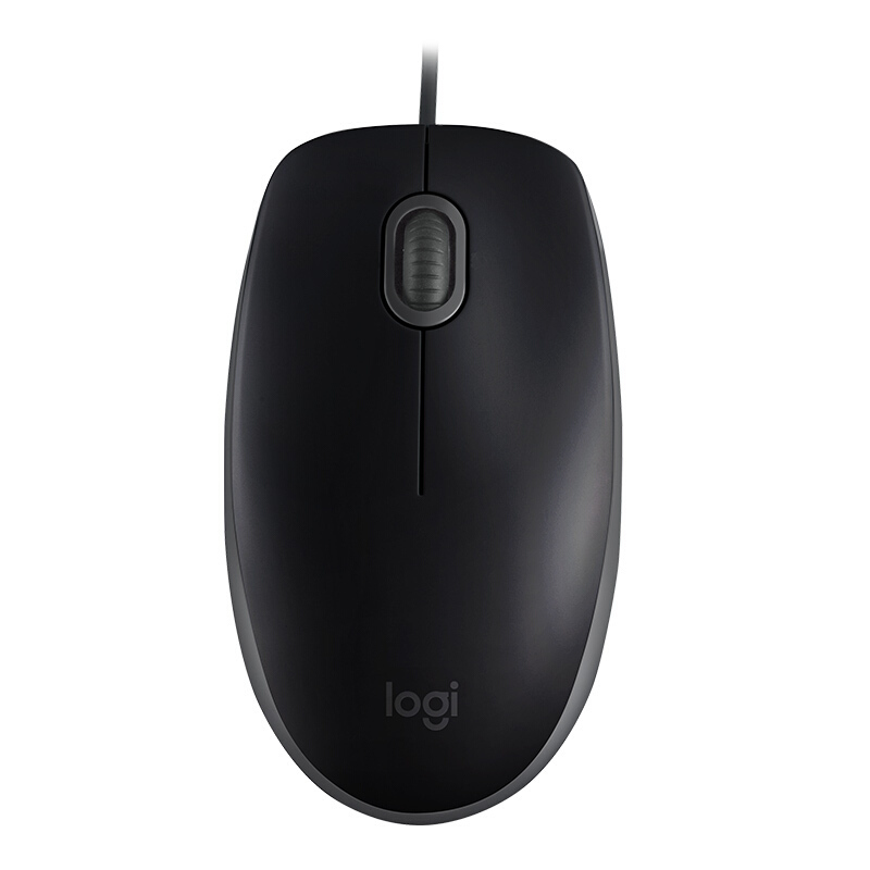 罗技(Logitech)M110 鼠标 有线鼠标 `办公鼠标 静音鼠标