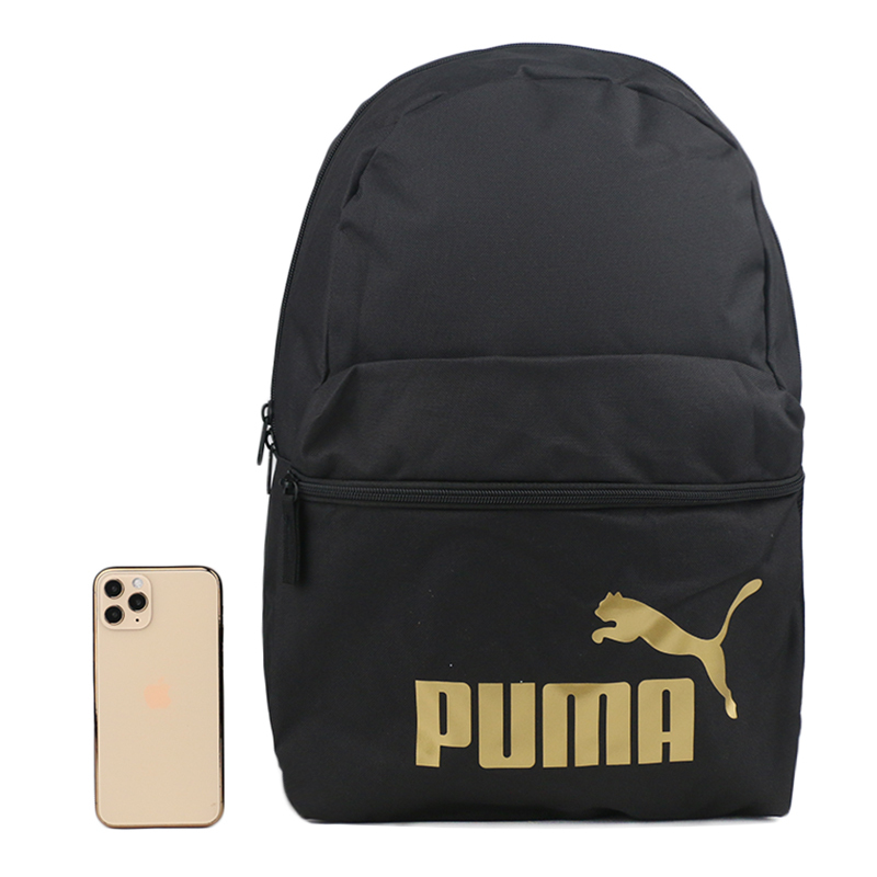 彪马puma背包男女同款情侣休闲潮流印花双肩背包大容量学生书包运动包