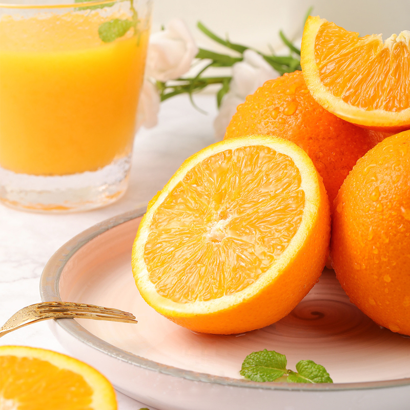 [中华特色]秭归馆 一苇农佳 秭归脐橙伦晚橙 春季甜橙 12枚礼盒装果径75-85精品大果 现摘现发 坏果包赔 华中高清大图