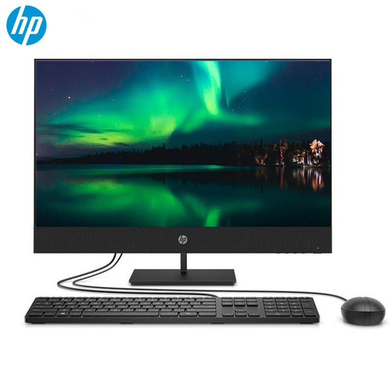 惠普(HP) ProOne 400 G6 AiO 23.8英寸 商用台式一体机电脑 办公 学习定制 i5-10500T 集成显卡 非触控 16G内存 512G固态