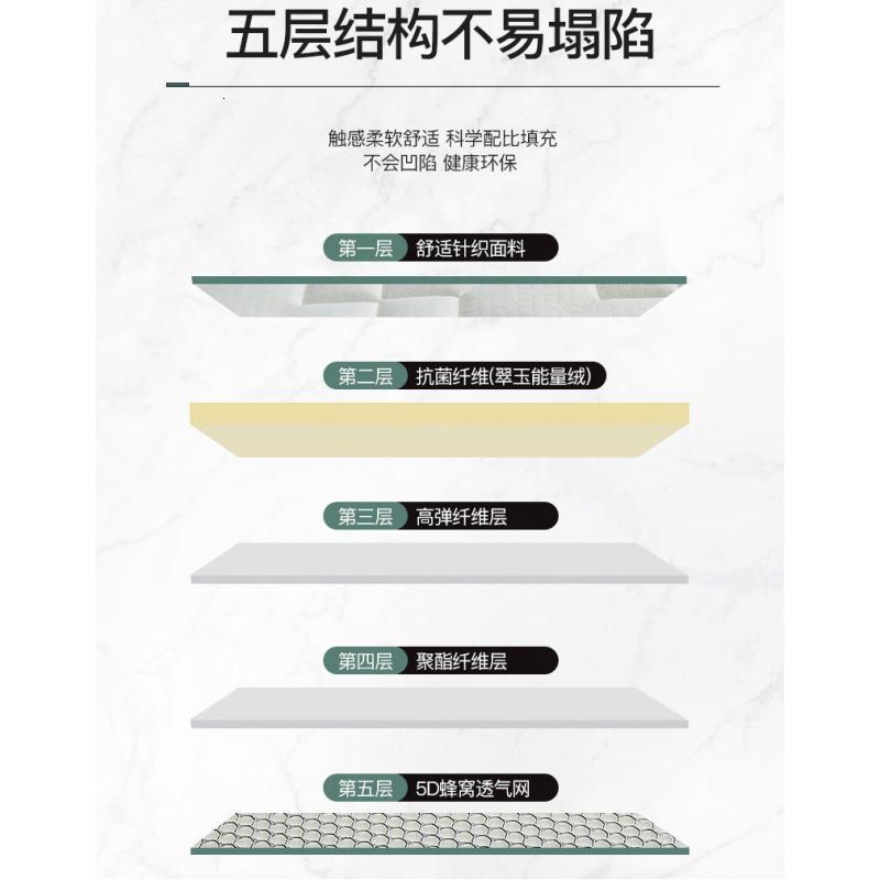 家柏饰(CORATED)加厚床垫春夏软垫榻榻米垫子硬垫双人海绵垫宿舍单人高清大图