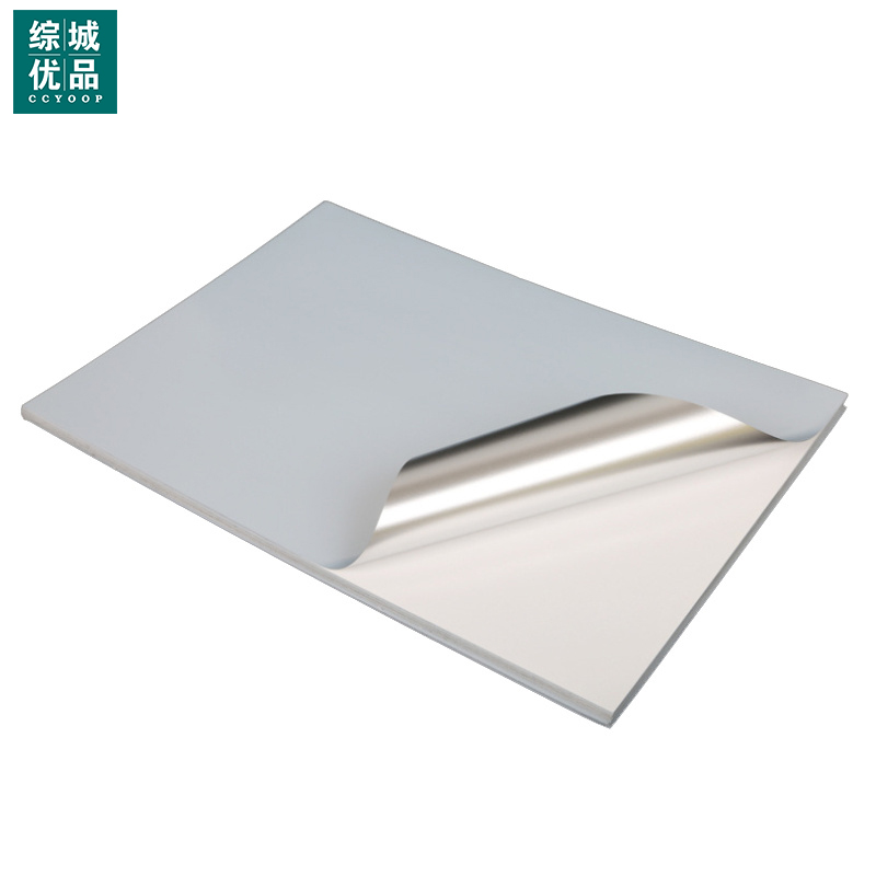 综城优品 CC-BQ07 170mm*120mm 标签胶贴 1.00 盒/片 (计价单位:片) 亚面银色高清大图