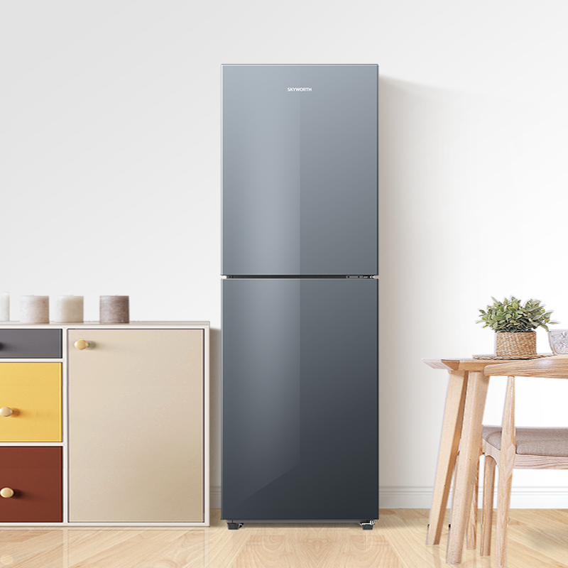 创维两门风冷大冷冻冰箱bcd233wgy暮云灰