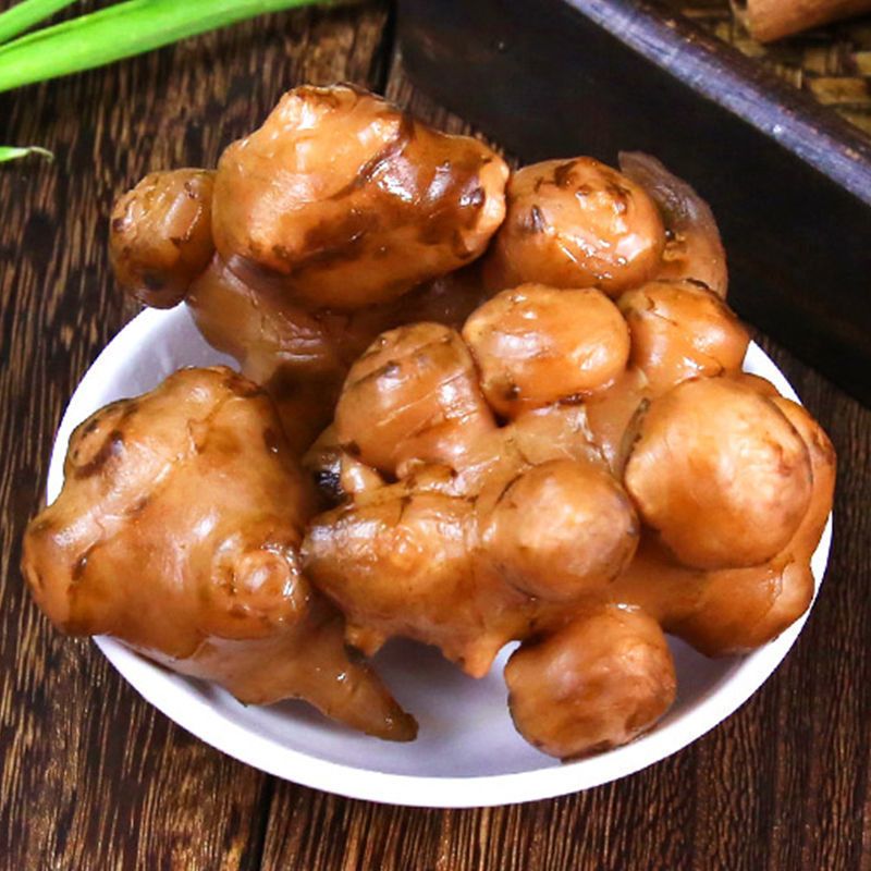 鬼子姜酱香甜脆香辣下饭菜早餐小菜山东特产 半斤[香辣洋姜片灌装]