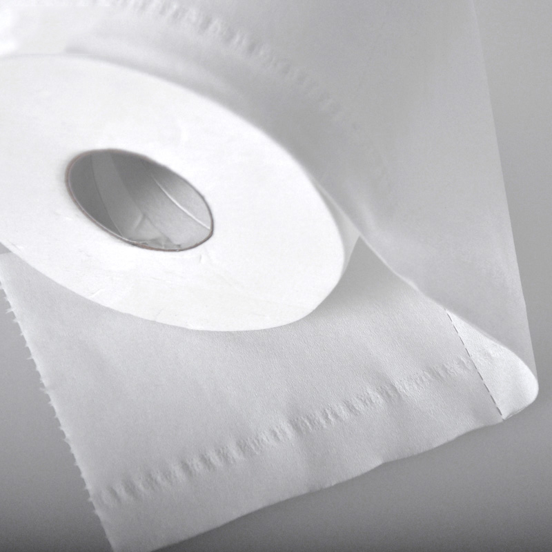 竹帕 1500克空芯木浆卷纸100mm*100mm*4层 10卷提高清大图