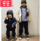 可莉允22冬 日系风儿童双面穿棉服 羊羔毛外套的男女童保暖外套