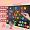 磁性数字贴英文字母数字磁力贴吸铁石教具白板磁铁吸贴早教磁性贴黑板