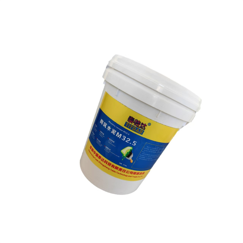 泰特达 砌筑水泥M32.5 灰色25KG 桶高清大图