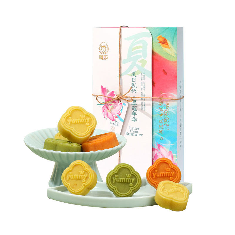 雅觅 清凉豆糕·四味 轻享装 240g/盒