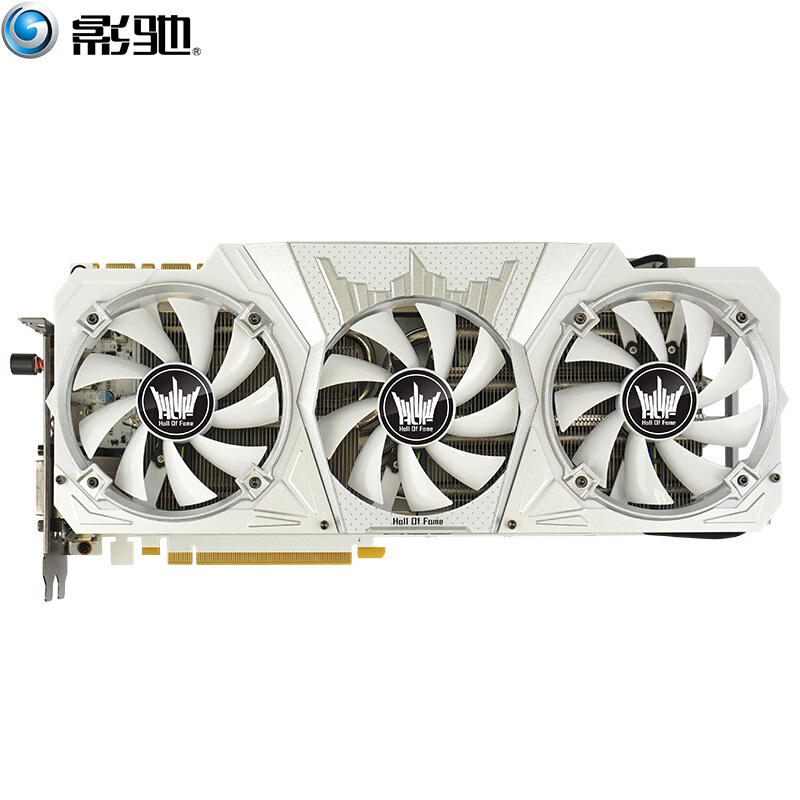 影驰(Galaxy)GeForce GTX 1070Ti 名人堂8GHz 8G/256Bit D5 PCI-E 吃鸡显卡