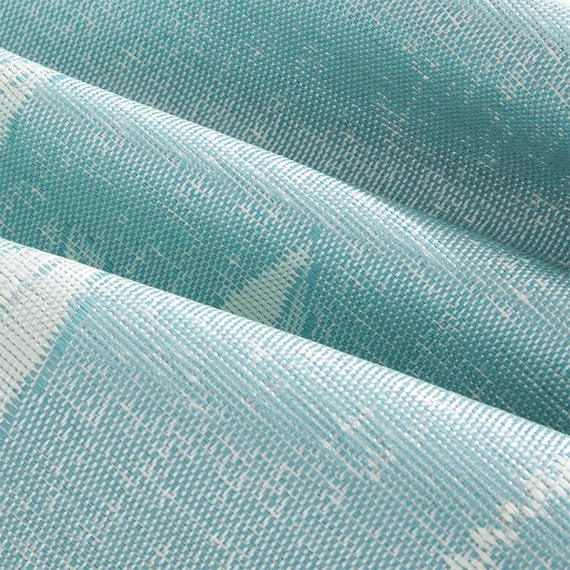 罗莱 11TGZL0129 仲夏夜梦透气冰丝席三件套绿色180*200cm高清大图