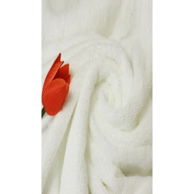 安巢家居(ANCHOW)五星级酒店浴巾纯棉加大加厚成人浴巾柔软吸水速干男女情侣学生浴巾AW10301白色高清大图