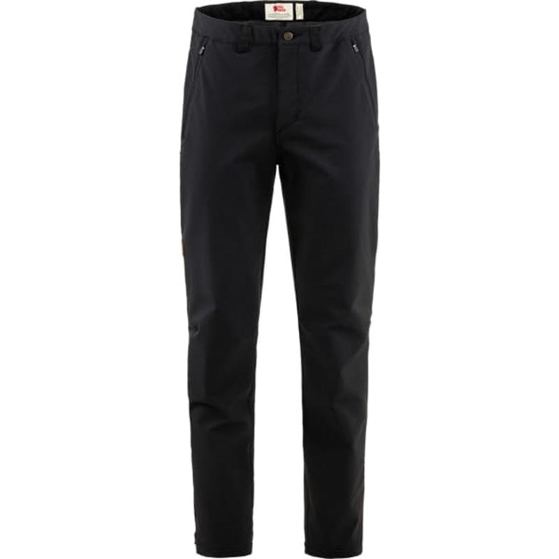 Fjallraven 寒抗寒加绒运动裤男向弹力防风耐磨徒步攀爬裤