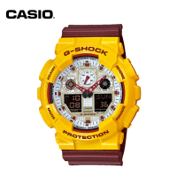 卡西欧(CASIO)手表G-SHOCK系列石英防水时尚运动男表GA-100CS-9A