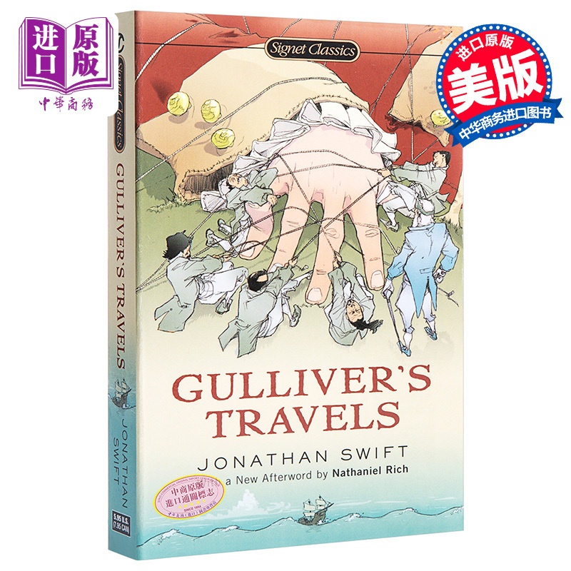[正版] 中商原版格列弗游记 英文原版 经典文学 Gulliver’s Travels Jonathan Swif高清大图