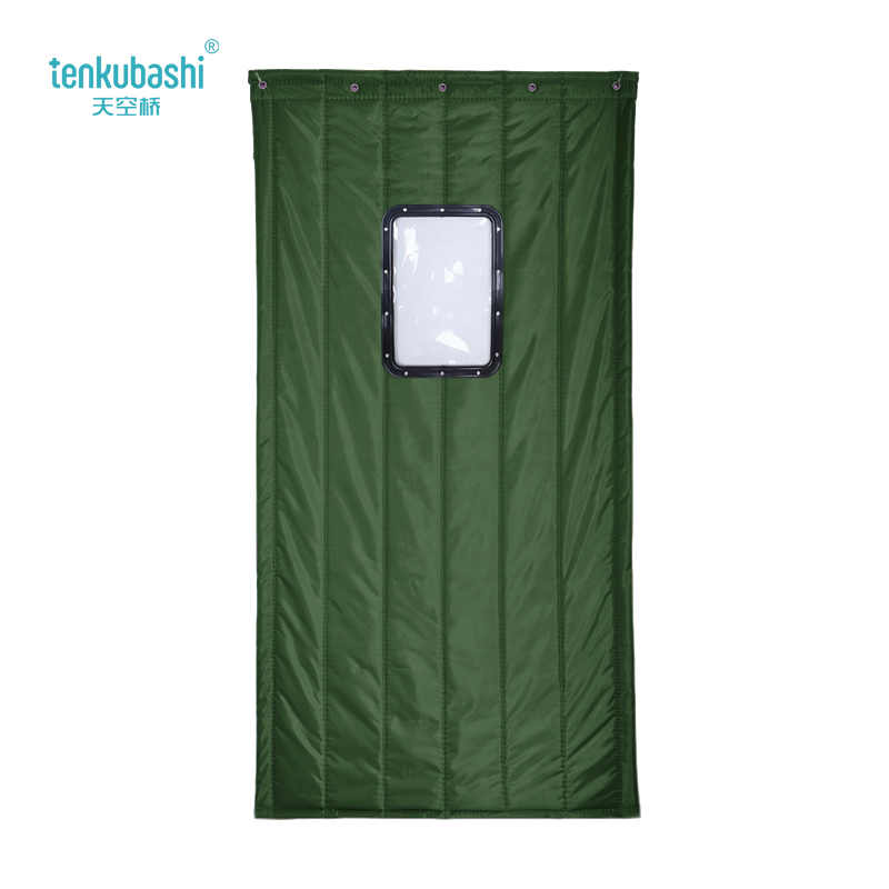 天空桥 棉门帘 MML-191军绿色40*60cm六层棉 平方米高清大图