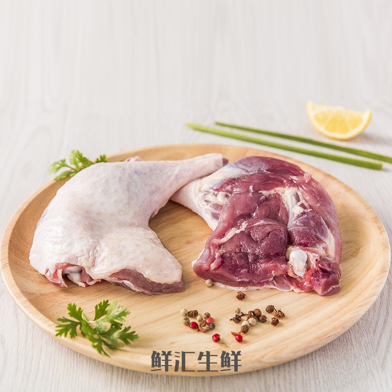鸭边腿 袋装500g高清大图