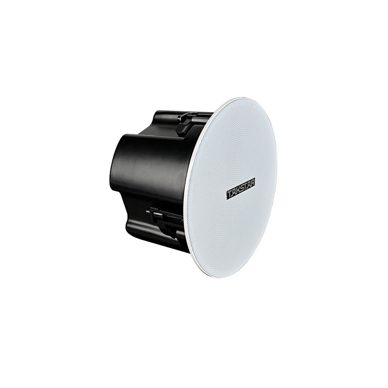 得胜TAKSTAR EBS-400 定阻吸顶音箱 吸顶天花喇叭 会议中心酒店餐厅家庭定制安装影院游轮 白色高清大图