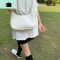2020新款韩版简约斜挎包休闲纯色百搭洋气女包单肩包PU包NEWLAKE
