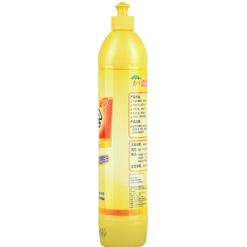 绿伞洗洁精500g/瓶(柠檬香型) 1/瓶装