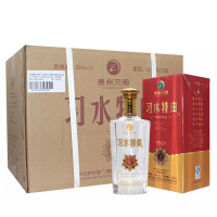 融汇酒类老酒 52°习酒 习水特曲(2014年) 500mlx6瓶