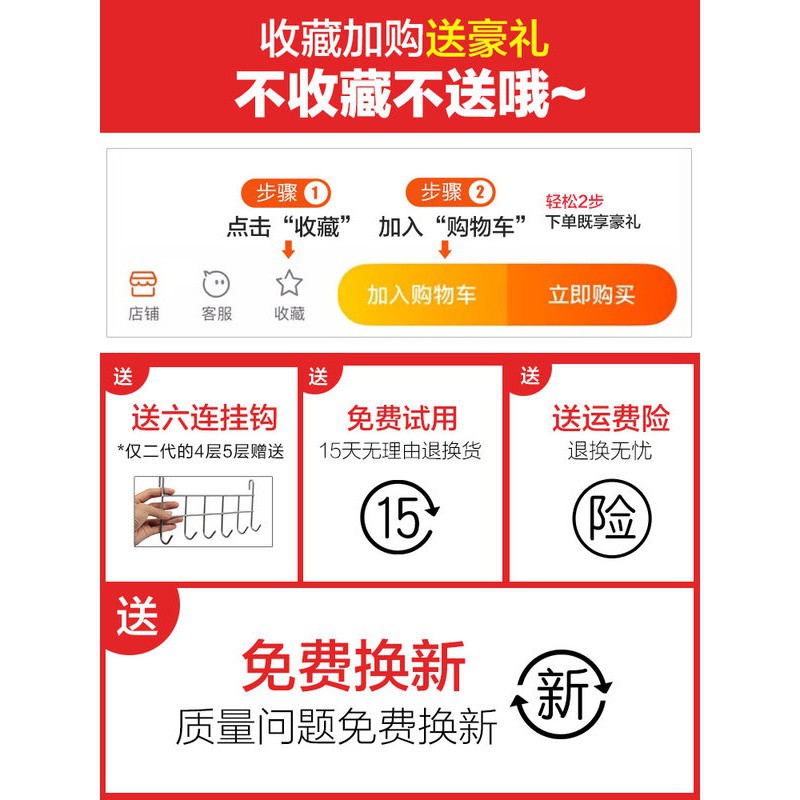 厨房小推车置物架落地桌下收纳架宿舍床头零食架子移动院推车收纳层架 三维工匠高清大图