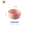 日式餐具碗碟套装创意个性家用网红吃饭碗汤面碗ins情侣单个可爱 FENGHOU E1-4]哑光粉红4.5英寸碗