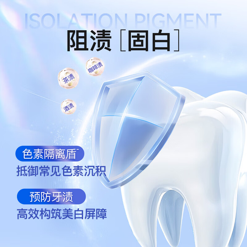 舒客 钻光粹白牙膏 净白薄荷香型 120g(单位:支)高清大图