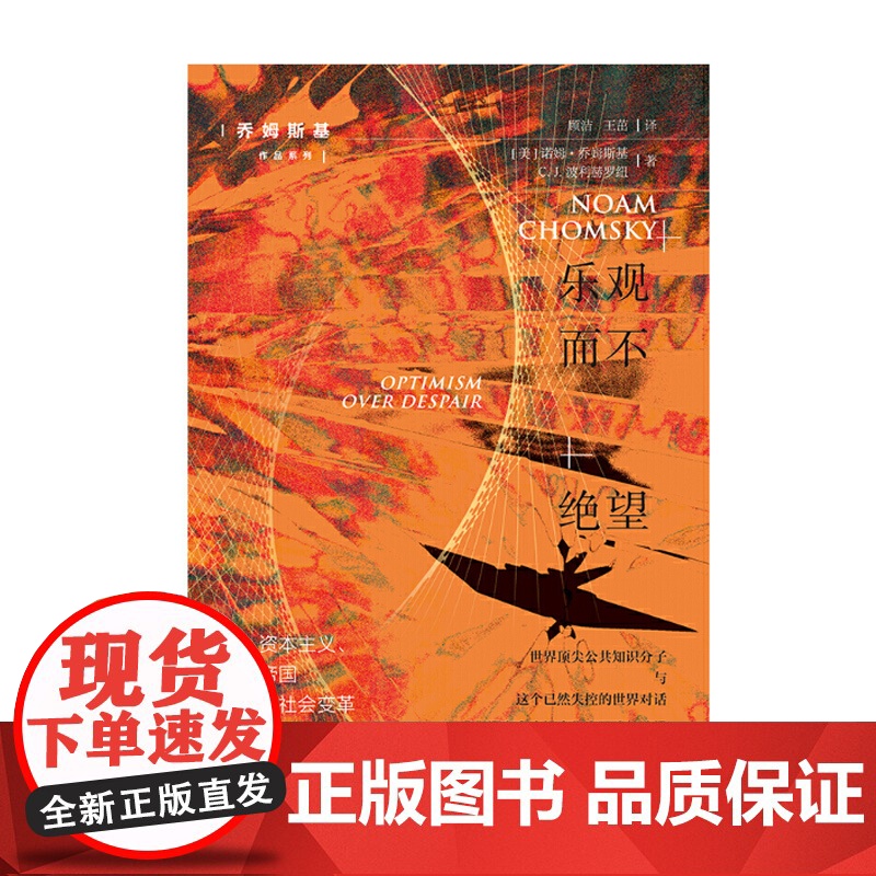 乐观而不绝望 乔姆斯基作品系列 反恐战争 欧洲难民危机 现代语言学奠基人 上海译文出版高清大图