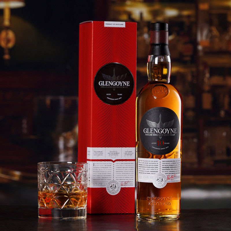 格兰哥尼glengoyne麦芽10年700威士忌
