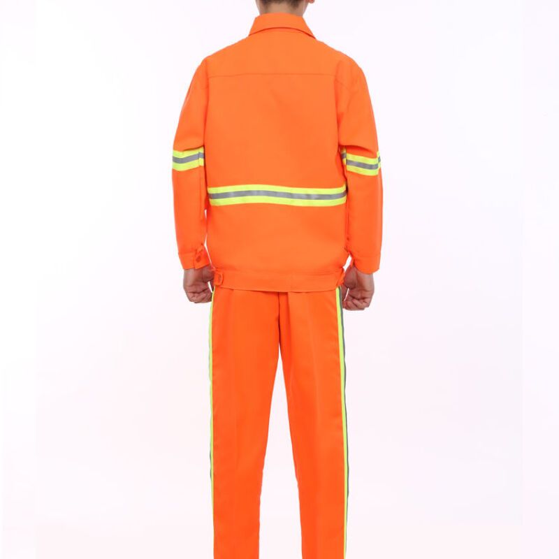 环卫工作服工人长短袖带反光条保洁春夏天季马甲养护上衣园林市政套装