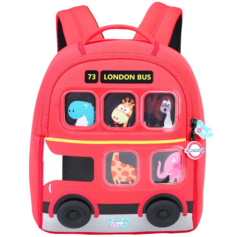 familyout凡米粒轻便儿童书包幼儿园学生书包男女双肩背包宝宝上学