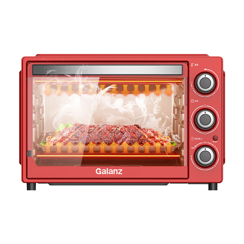 格兰仕 TQW33-YS30 电烤箱 33L大容量 宽屏控温多层烤位电烤箱上下管加热