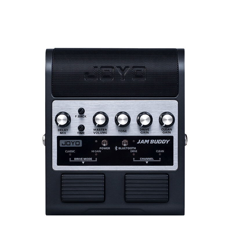 卓乐 JOYO JAM BUDDY双通道2X4W踏板式吉他效果器乐器音箱可充电支持蓝牙播放小音响(黑色款)高清大图