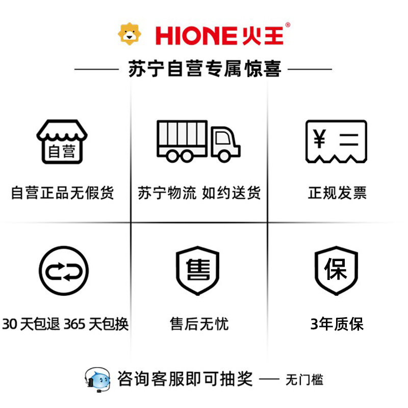 新品 火王(Hione) 12升智能恒温燃气热水器JSQ24-H12/B3