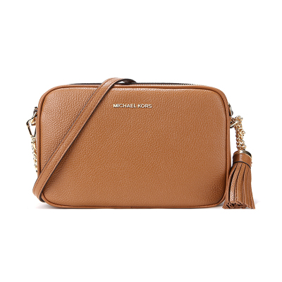 Michael Kors/迈克·科尔斯女士CROSSBODIES系列牛皮相机包32F7GGNM8L橡果棕203