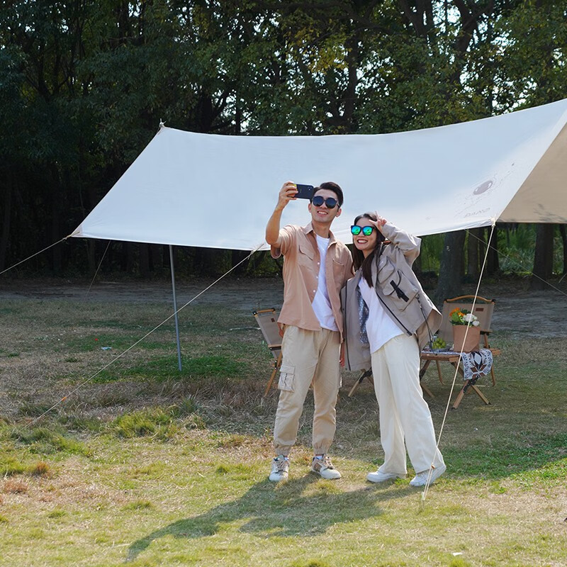 大迈 1012L 星际漫步天幕 麦浪棕 经典屋檐 防泼水 小巧便捷 大自然触手可及