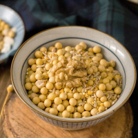 [10包装]燕之坊核桃燕麦豆浆原料80g 豆浆原料核桃燕麦五谷豆浆家用早餐袋装现磨黄豆浆杂粮豆浆