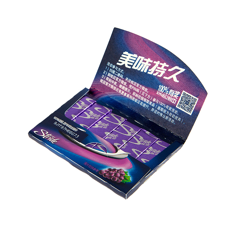 炫迈(Stride) 无糖口香糖10.8g(炫紫葡萄味)