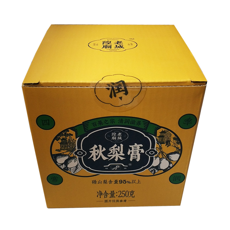 老城隍庙秋梨膏糖砀山梨含量95%以上瓶装盒装250g高清大图