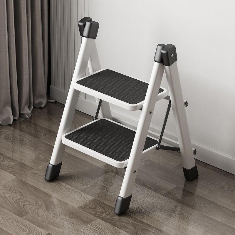 多派梯子家用人字梯登高梯室内踏步梯多功能踏板折叠梯简易工程梯电工