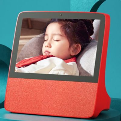 小度在家 智能屏X8 8英寸高清大屏 触屏带屏智能音箱 红色 红色