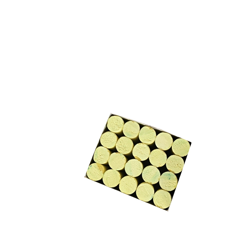 罗阳粉笔黄色30盒/箱